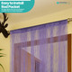 String Curtain Panel - Light Purple